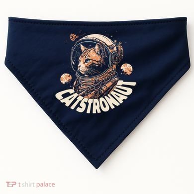 Catstronaut Cat Animal Astronaut USA-Made Doggie Bandana