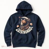 Catstronaut Cat Animal Astronaut Hoodie thumb 0