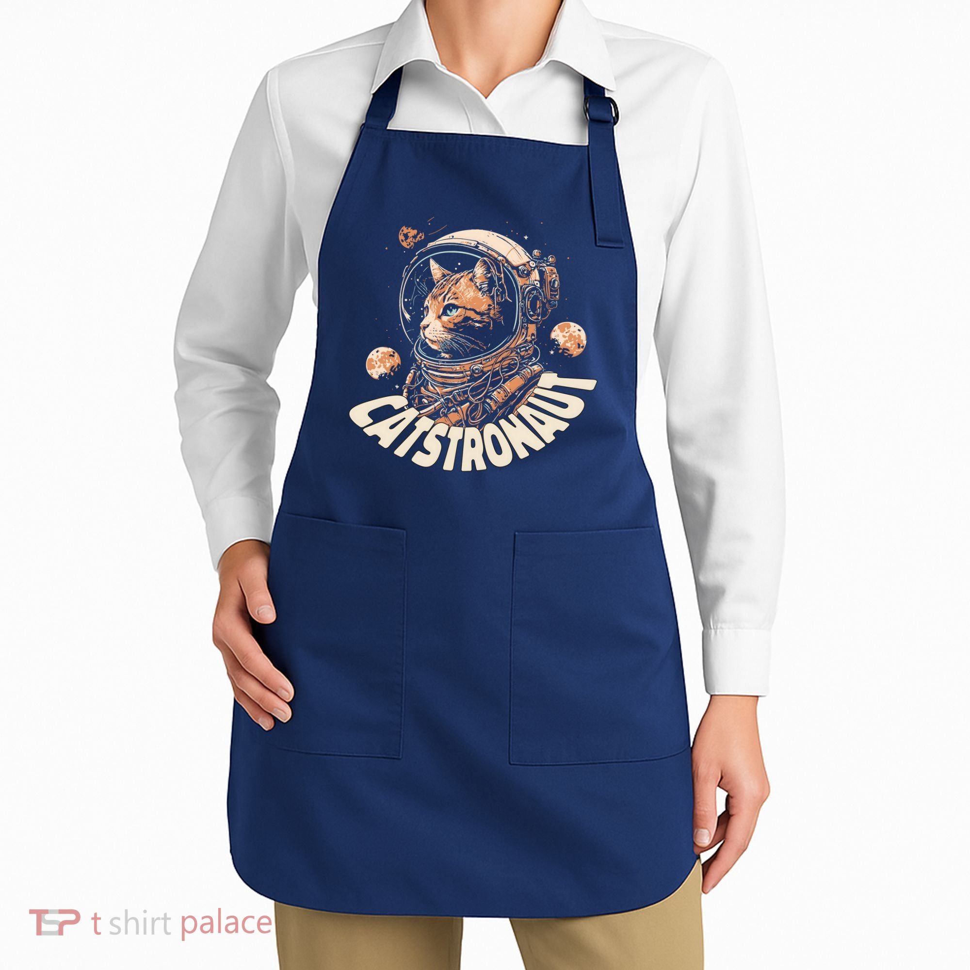 Catstronaut Cat Animal Astronaut Apron