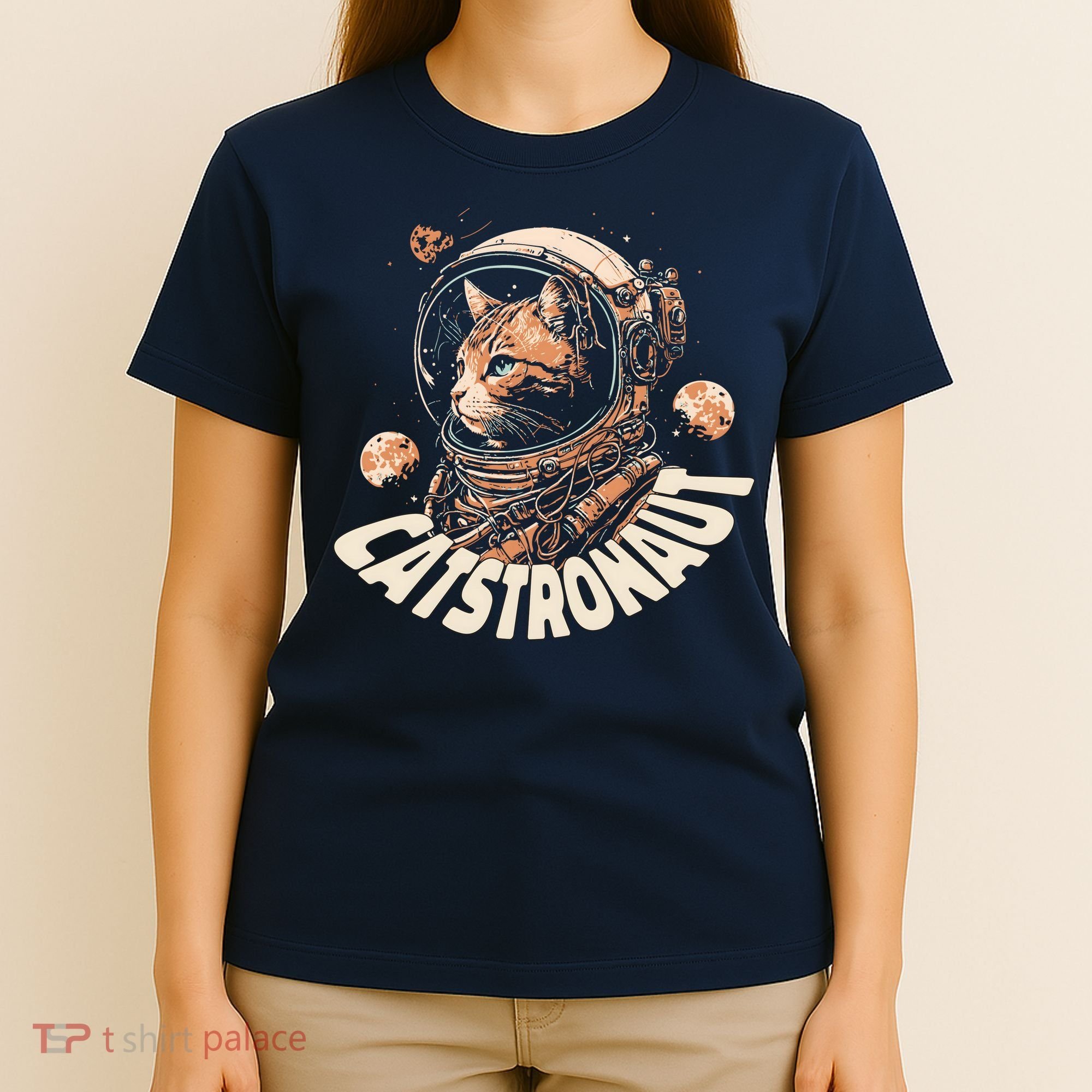 Catstronaut Cat Animal Astronaut T-Shirt