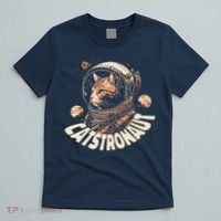 Catstronaut Cat Animal Astronaut T-Shirt thumb 5