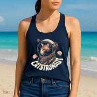 Catstronaut Cat Animal Astronaut Women's Tank Top thumb 2