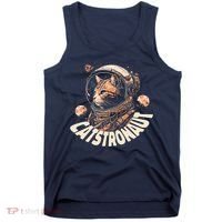 Catstronaut Cat Animal Astronaut Tank Top thumb 0