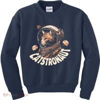 Catstronaut Cat Animal Astronaut Kids Sweatshirt thumb 0