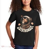 Catstronaut Cat Animal Astronaut Kids T-Shirt thumb 2