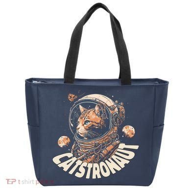 Catstronaut Cat Animal Astronaut Tote Bag