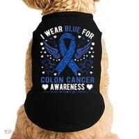 Colon Cancer Awareness Doggie Tank thumb 0