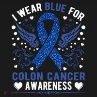 Colon Cancer Awareness Button thumb 1