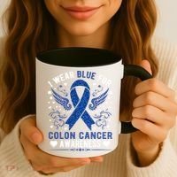 Colon Cancer Awareness Coffee Mug thumb 3