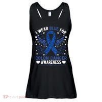 Colon Cancer Awareness Ladies Essential Flowy Tank thumb 0