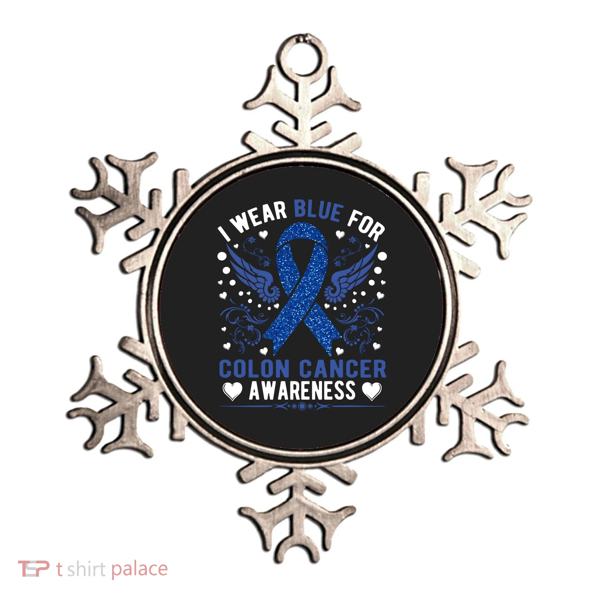 Colon Cancer Awareness Ornament
