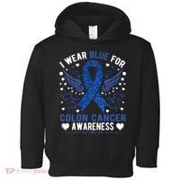 Colon Cancer Awareness Toddler Hoodie thumb 0