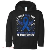 Colon Cancer Awareness Toddler Hoodie thumb 0