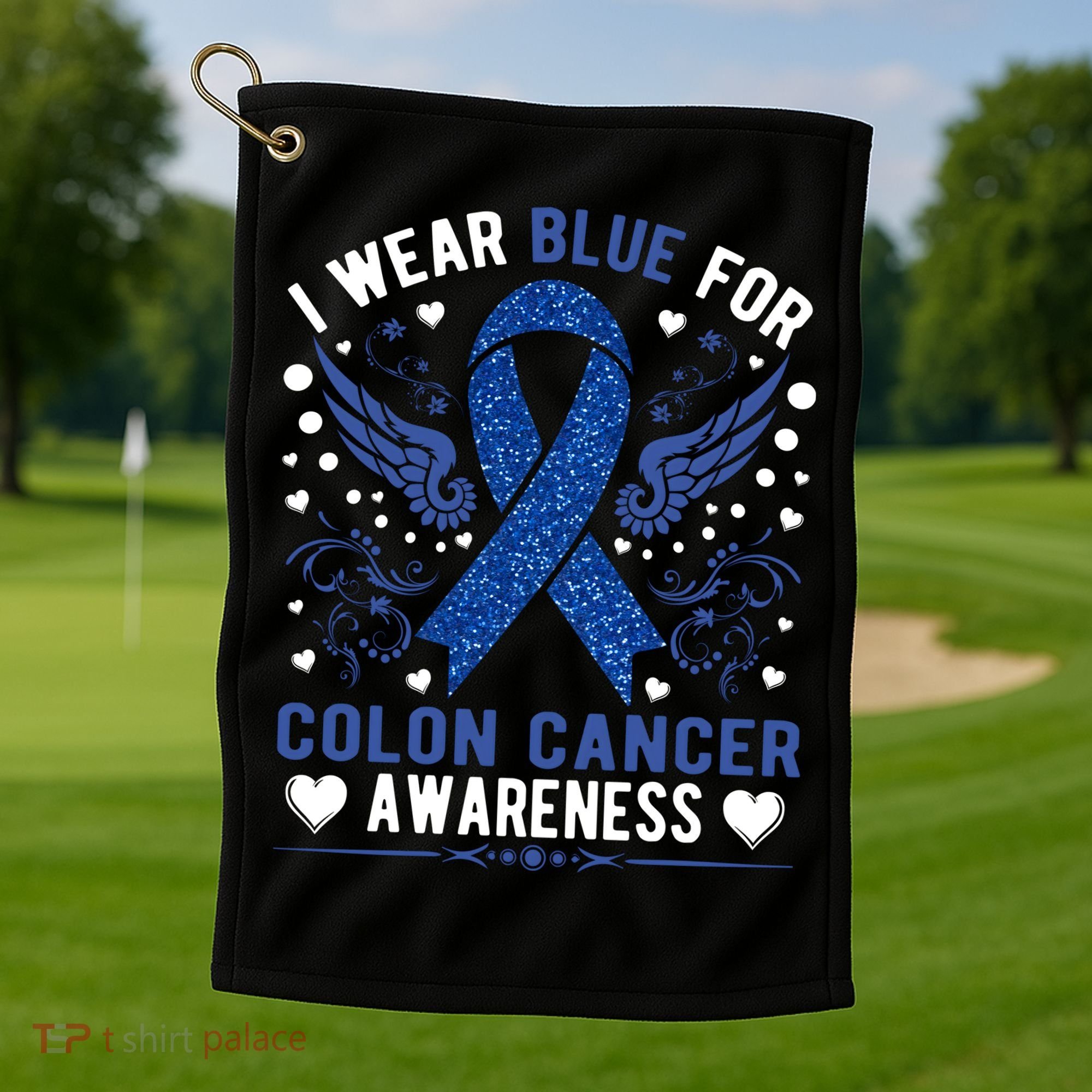 Colon Cancer Awareness Golf Towel