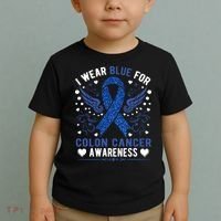 Colon Cancer Awareness Toddler T-Shirt thumb 2