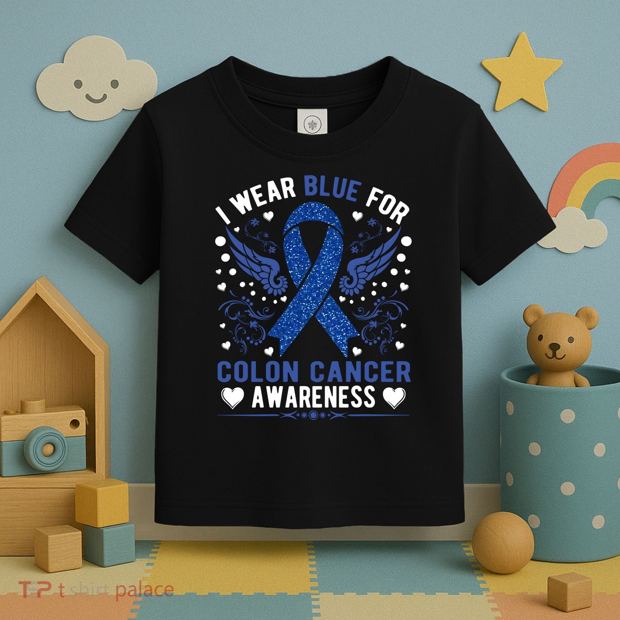 Colon Cancer Awareness Toddler T-Shirt