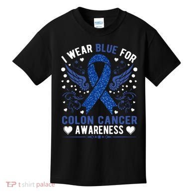 Colon Cancer Awareness Kids T-Shirt
