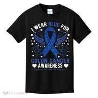 Colon Cancer Awareness Kids T-Shirt thumb 0