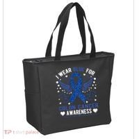 Colon Cancer Awareness Tote Bag thumb 2