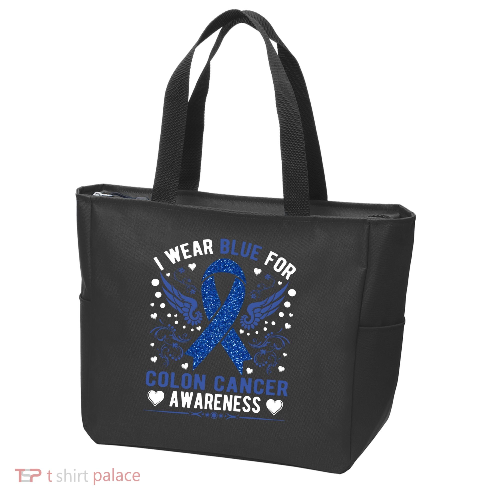 Colon Cancer Awareness Tote Bag