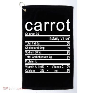 Carrot Golf Towel