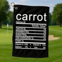 Carrot Golf Towel thumb 1