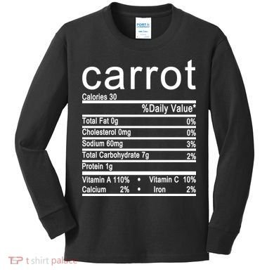 Carrot Kids Long Sleeve Shirt