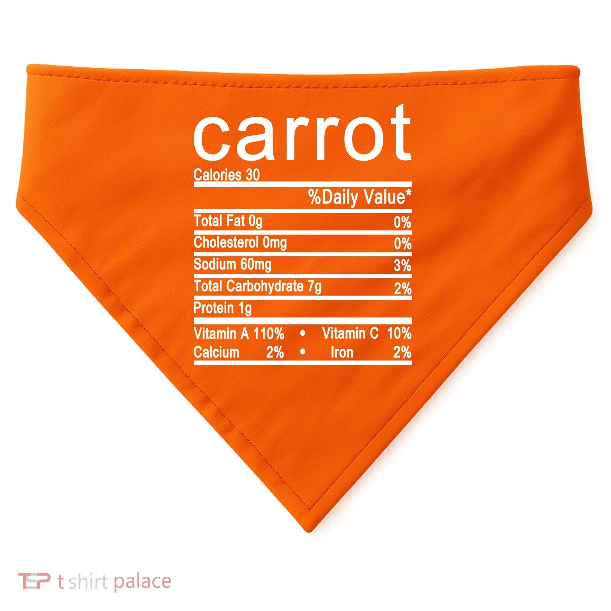 Carrot USA-Made Doggie Bandana