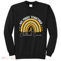 Childhood Cancer Awareness Gold Ribbon Sweatshirt thumb 0