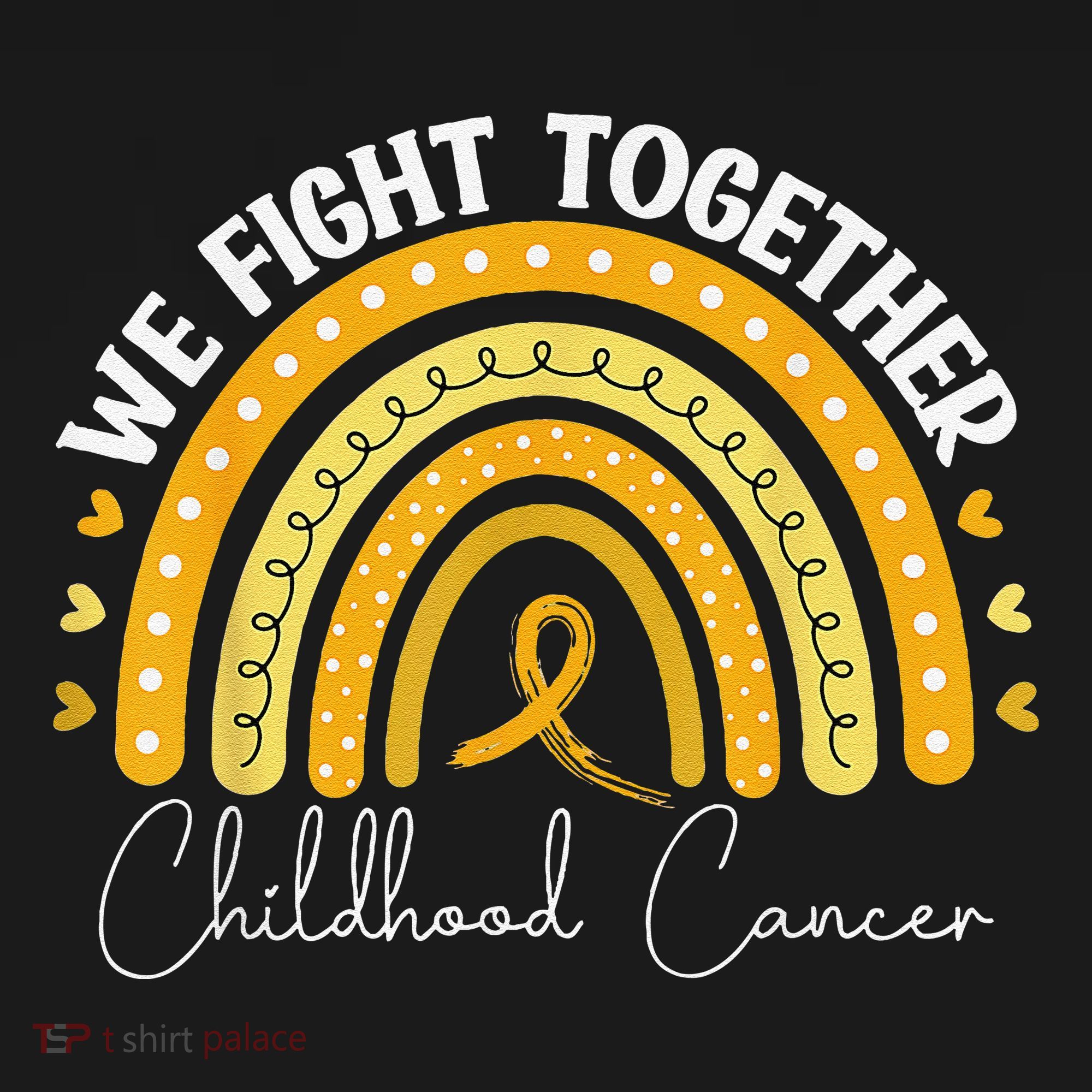Childhood Cancer Awareness Gold Ribbon Sweatshirt