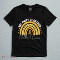 Childhood Cancer Awareness Gold Ribbon T-Shirt thumb 5