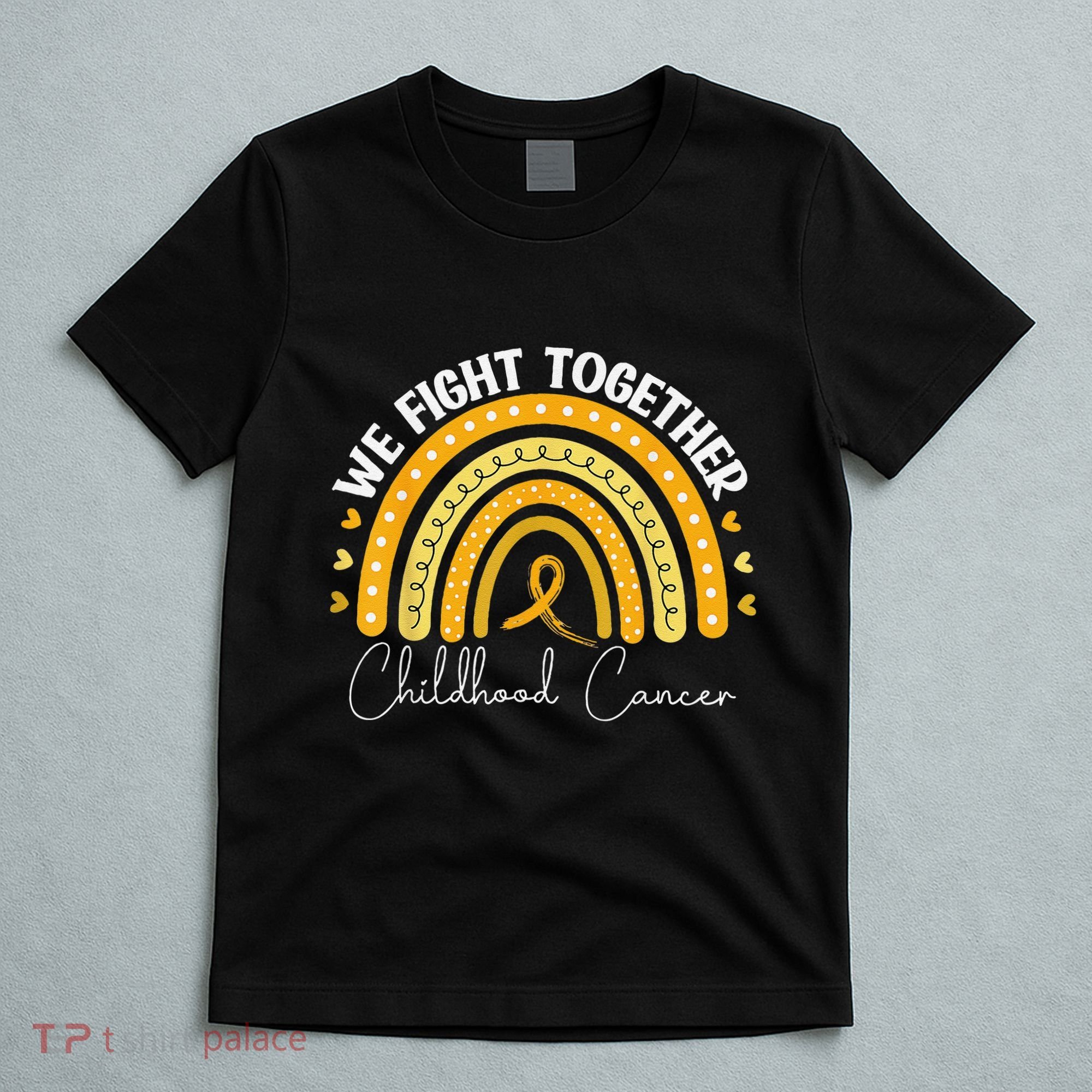 Childhood Cancer Awareness Gold Ribbon T-Shirt