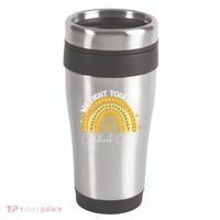 Childhood Cancer Awareness Gold Ribbon 16oz Travel Tumbler thumb 0