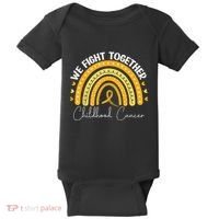 Childhood Cancer Awareness Gold Ribbon Baby Bodysuit thumb 0