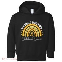 Childhood Cancer Awareness Gold Ribbon Toddler Hoodie thumb 0