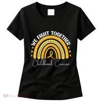 Childhood Cancer Awareness Gold Ribbon Women's T-Shirt thumb 0