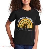 Childhood Cancer Awareness Gold Ribbon Kids T-Shirt thumb 2