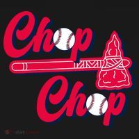 Chop Chop Atlanta Baseball Lover Fan Backpack thumb 2
