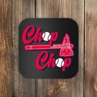 Chop Chop Atlanta Baseball Lover Fan Coaster thumb 0