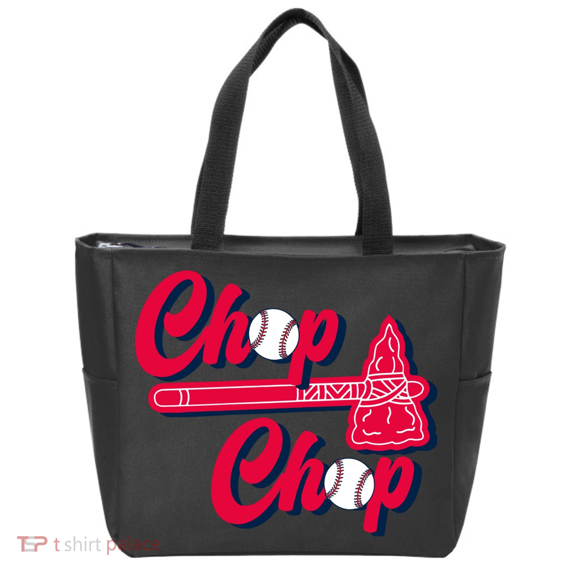 Chop Chop Atlanta Baseball Lover Fan Tote Bag