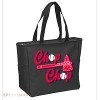 Chop Chop Atlanta Baseball Lover Fan Tote Bag thumb 2