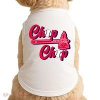 Chop Chop Atlanta Baseball Lover Fan Doggie Tank thumb 0