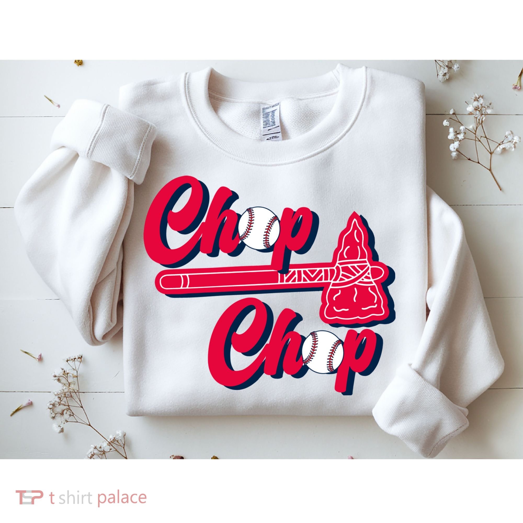 Chop Chop Atlanta Baseball Lover Fan Sweatshirt