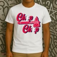 Chop Chop Atlanta Baseball Lover Fan T-Shirt thumb 3