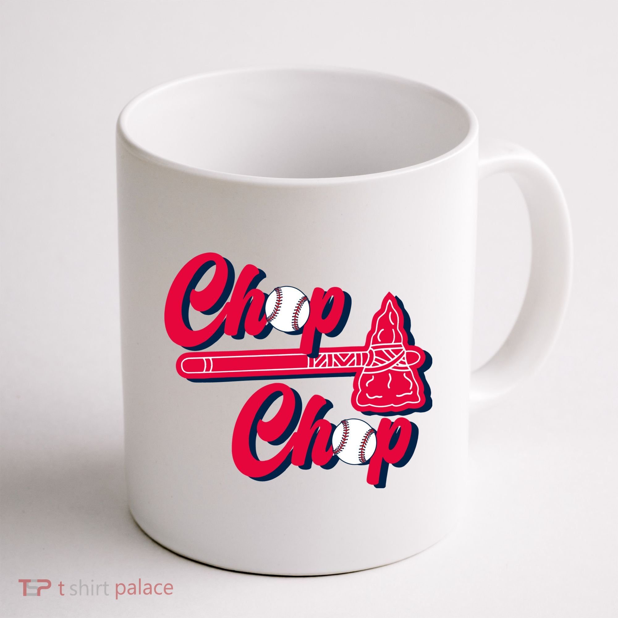 Chop Chop Atlanta Baseball Lover Fan Coffee Mug