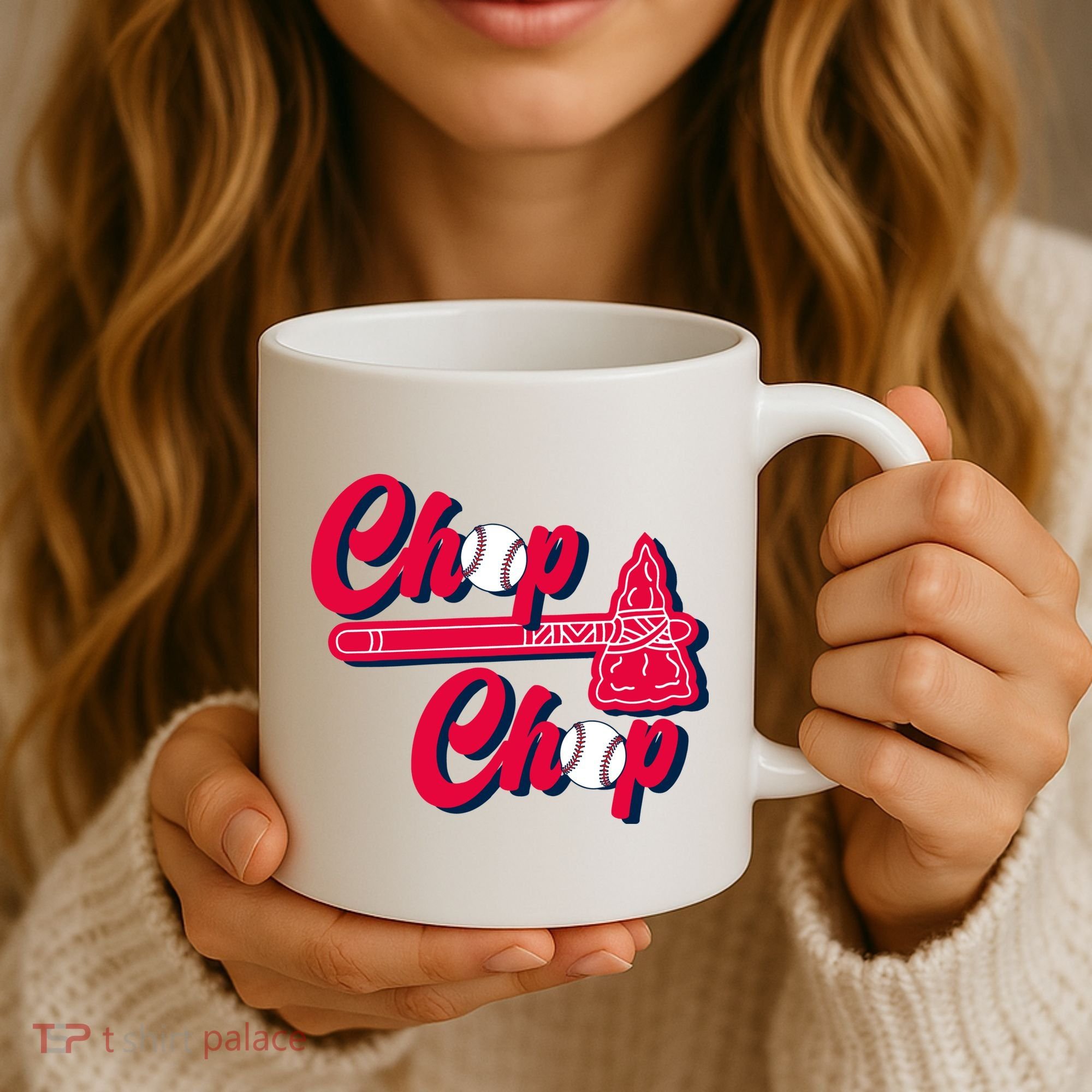 Chop Chop Atlanta Baseball Lover Fan Coffee Mug
