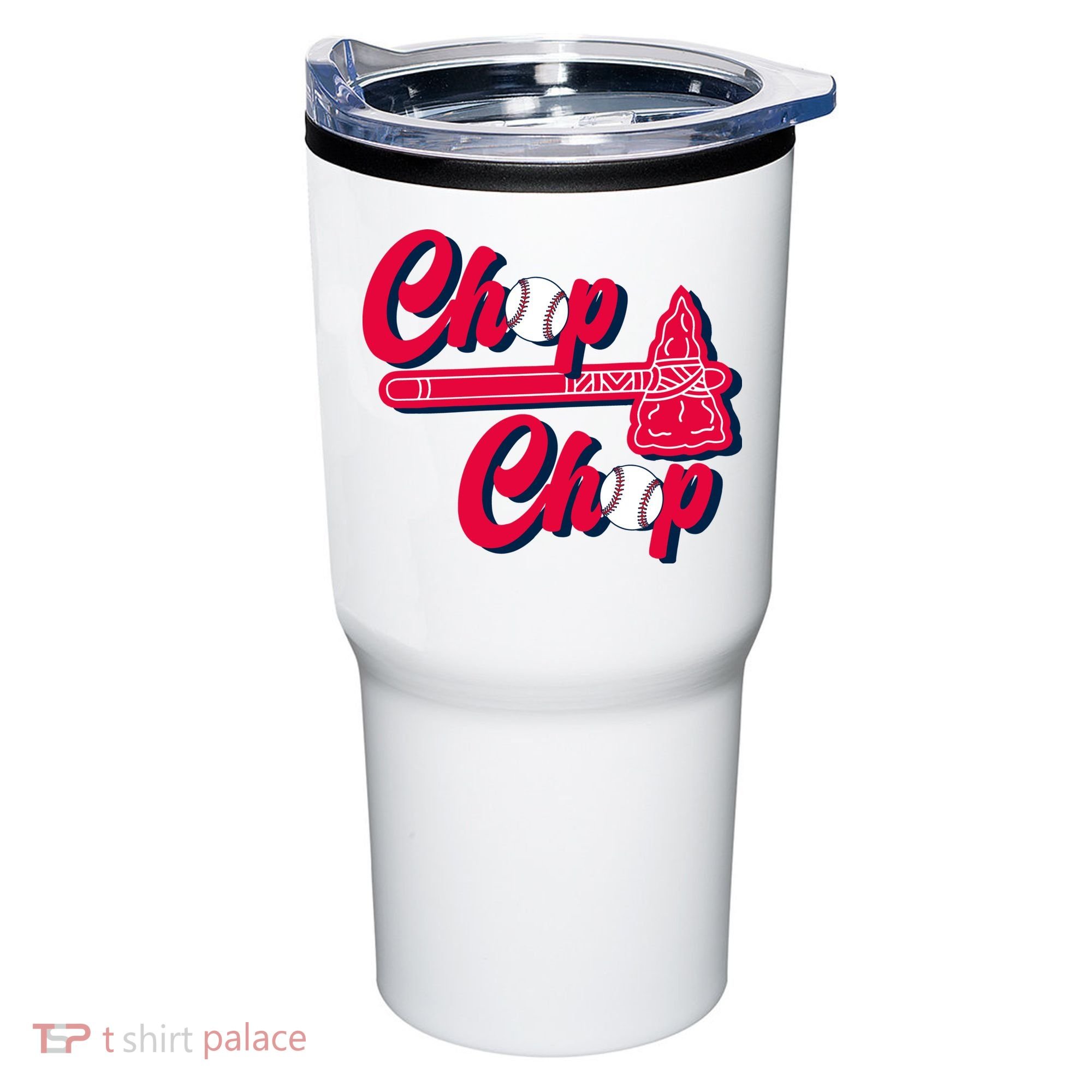 Chop Chop Atlanta Baseball Lover Fan Tumbler