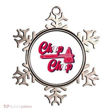Chop Chop Atlanta Baseball Lover Fan Ornament