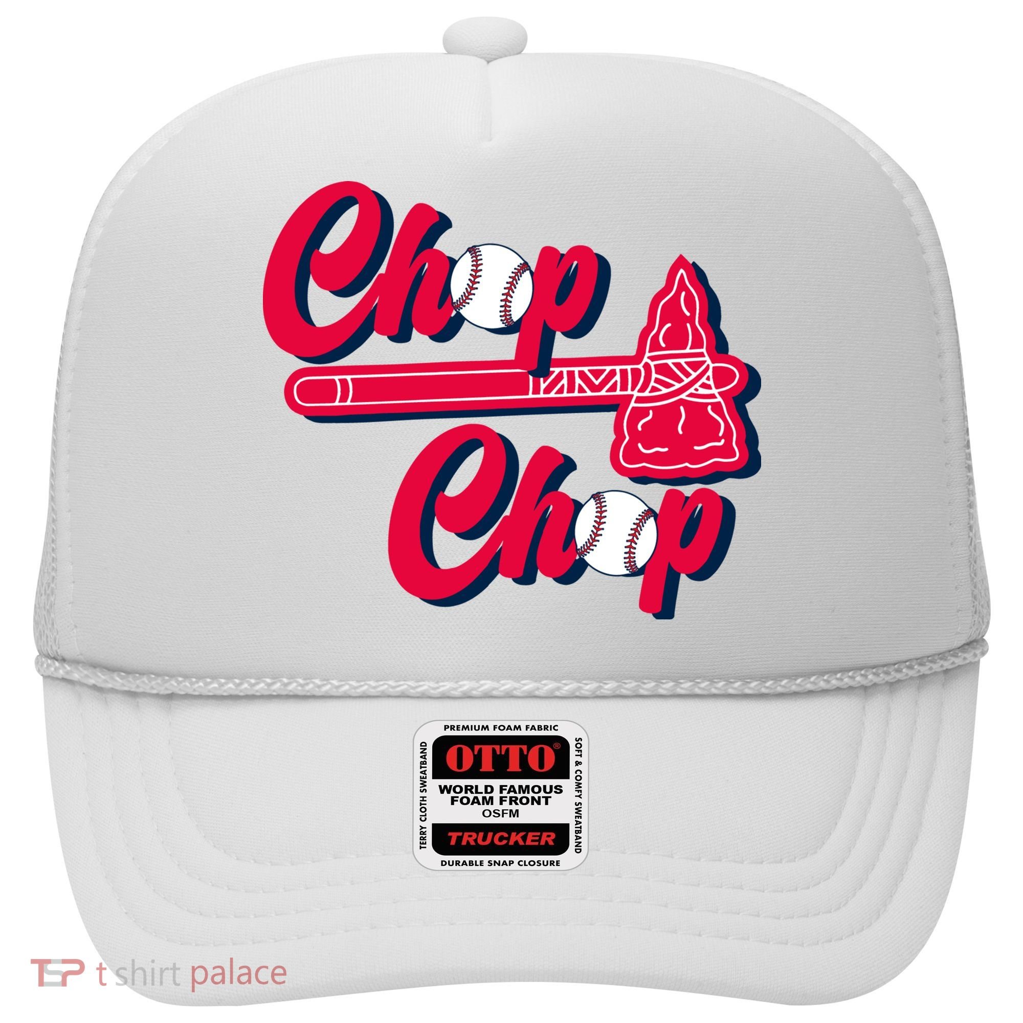 Chop Chop Atlanta Baseball Lover Fan Hat