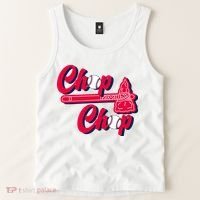 Chop Chop Atlanta Baseball Lover Fan Tank Top thumb 2